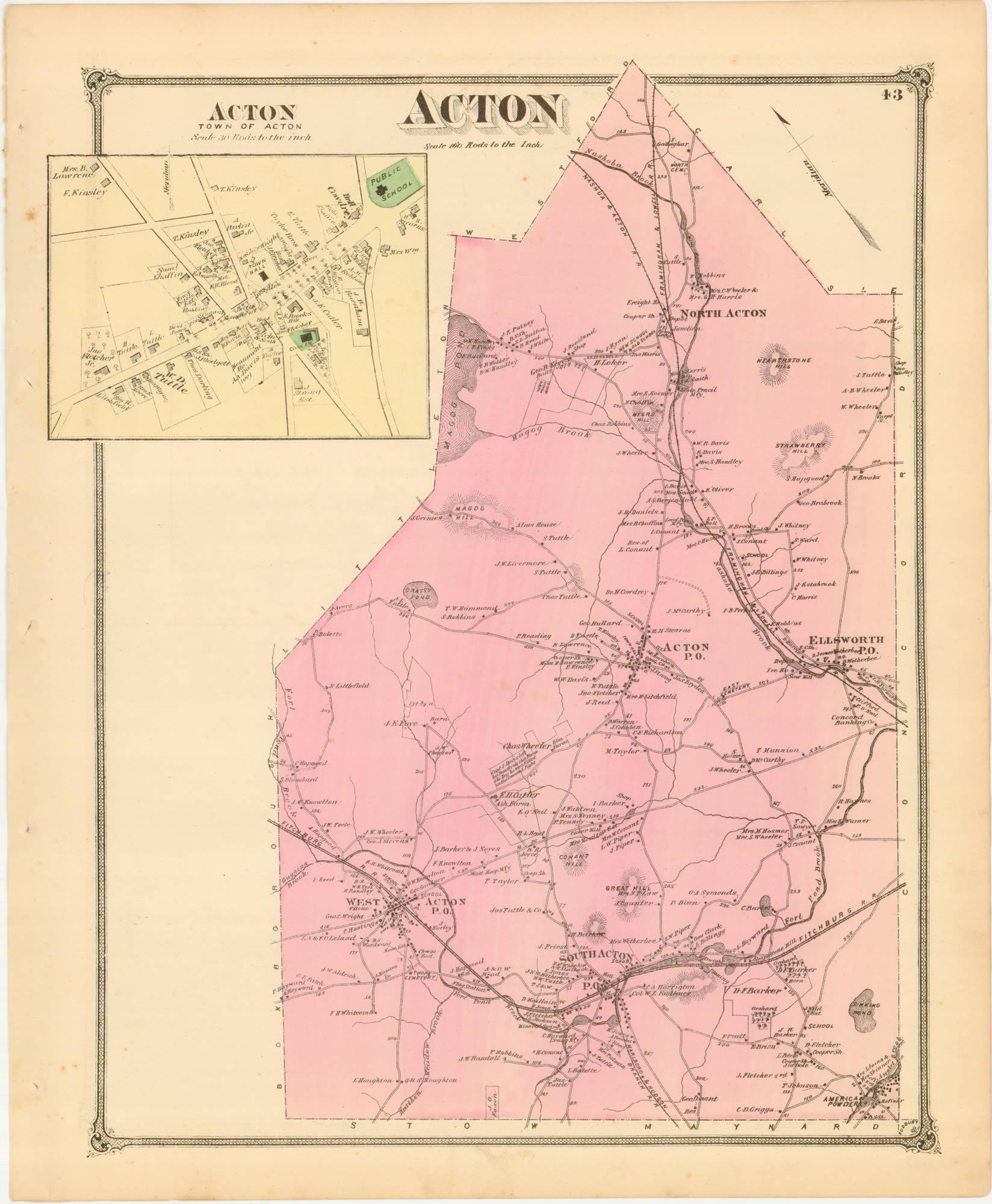Acton Massachusetts WardMaps LLC