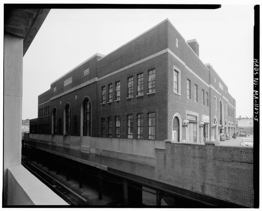 Back Bay Station, Boston, Massachusetts 1979: Northwest Corner