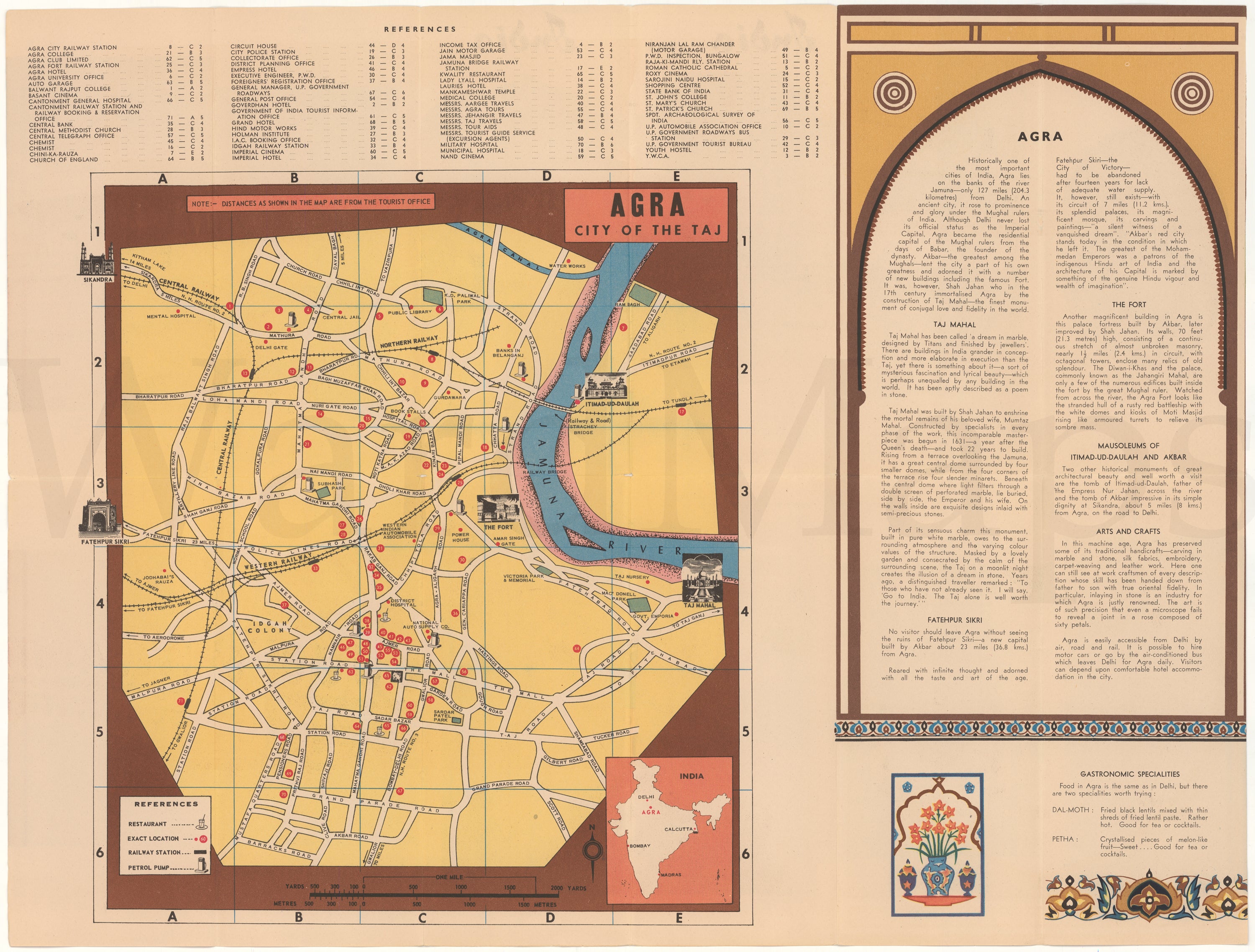 agra-india-1962-wardmaps-llc