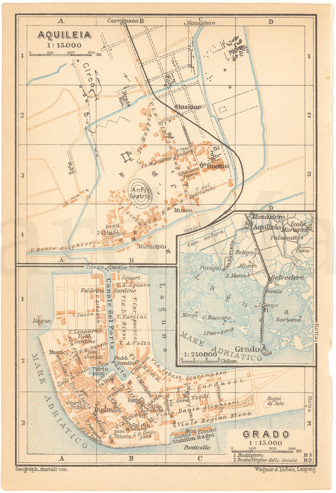 Aquileia and Grado, Italy 1930