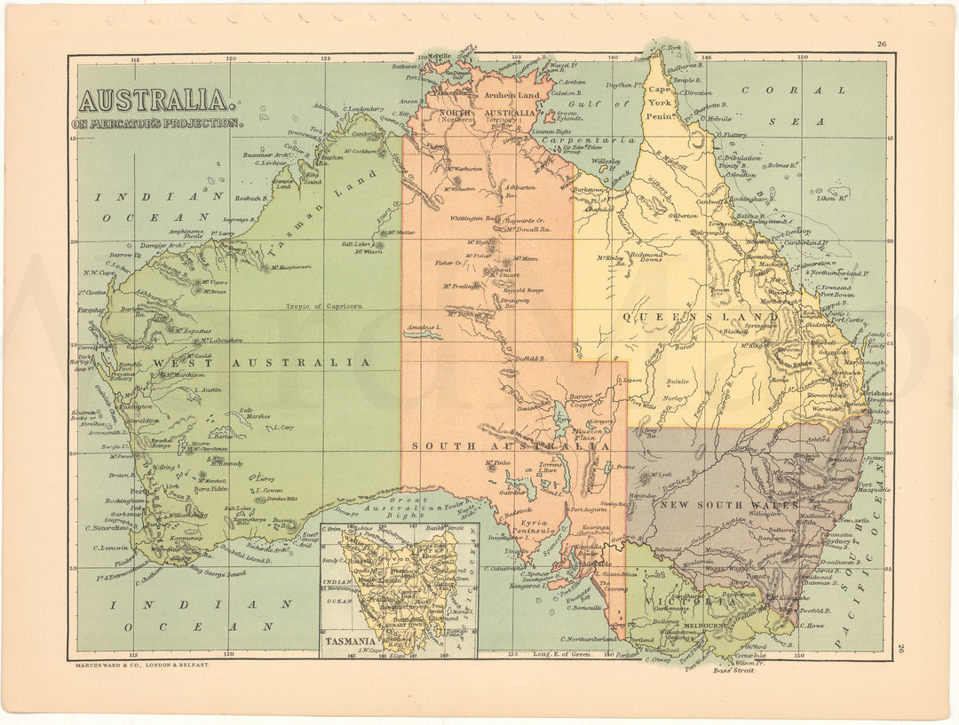 Australia circa 1880