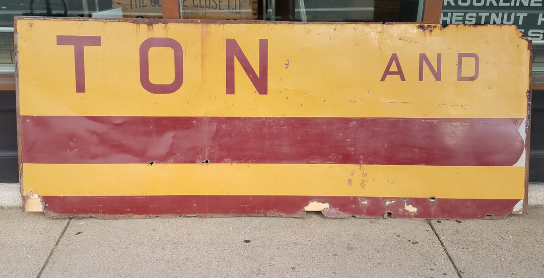 Boston & Maine Railroad Locomotive Side Panels