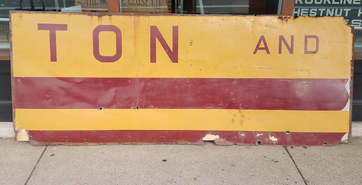 Boston & Maine Railroad Locomotive Side Panels