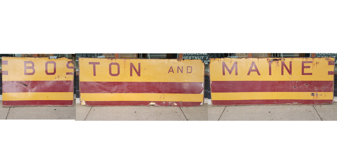 Boston & Maine Railroad Locomotive Side Panels