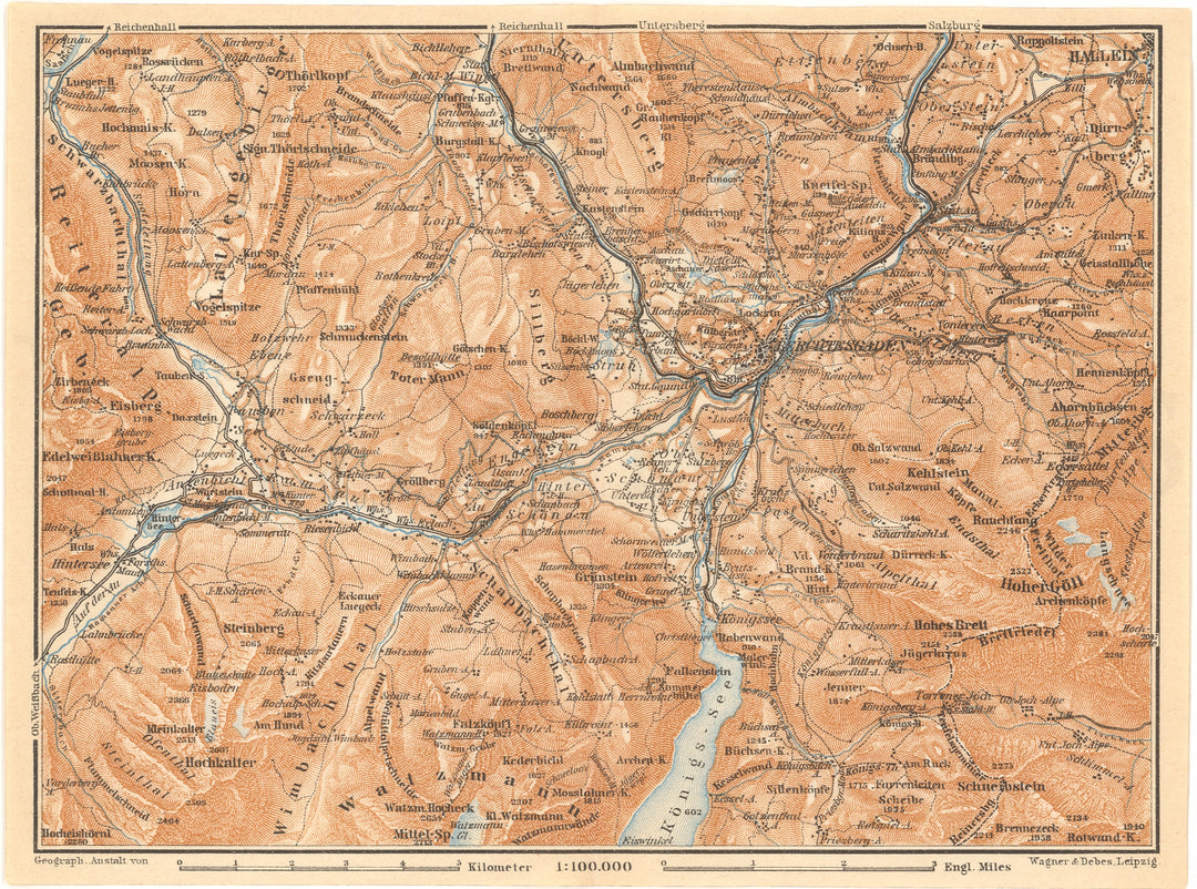 Berchtesgaden Region, Germany 1929