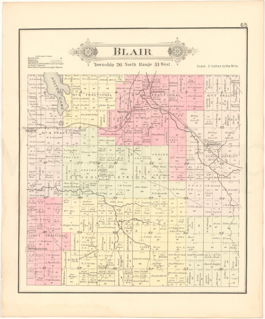 Blair, Michigan 1895