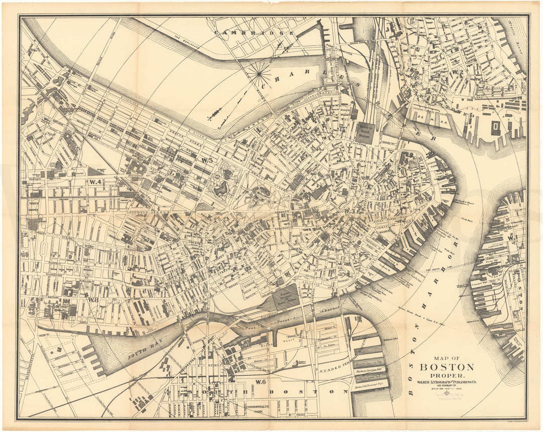 Boston, Massachusetts Circa 1930