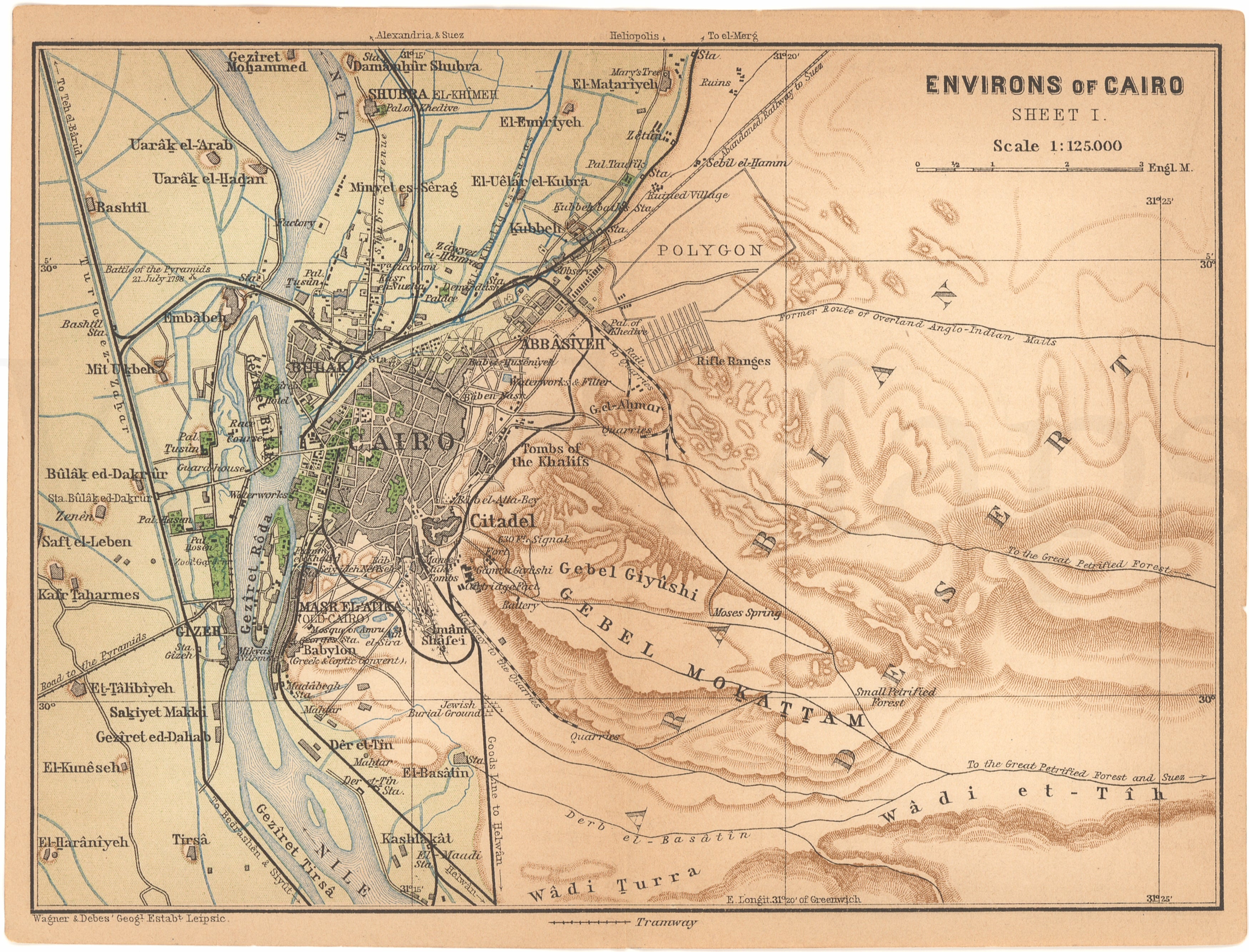 Cairo, Egypt 1908: Eastern Environs – WardMaps LLC Cairo, Egypt 1908: Eastern Environs – WardMaps LLC