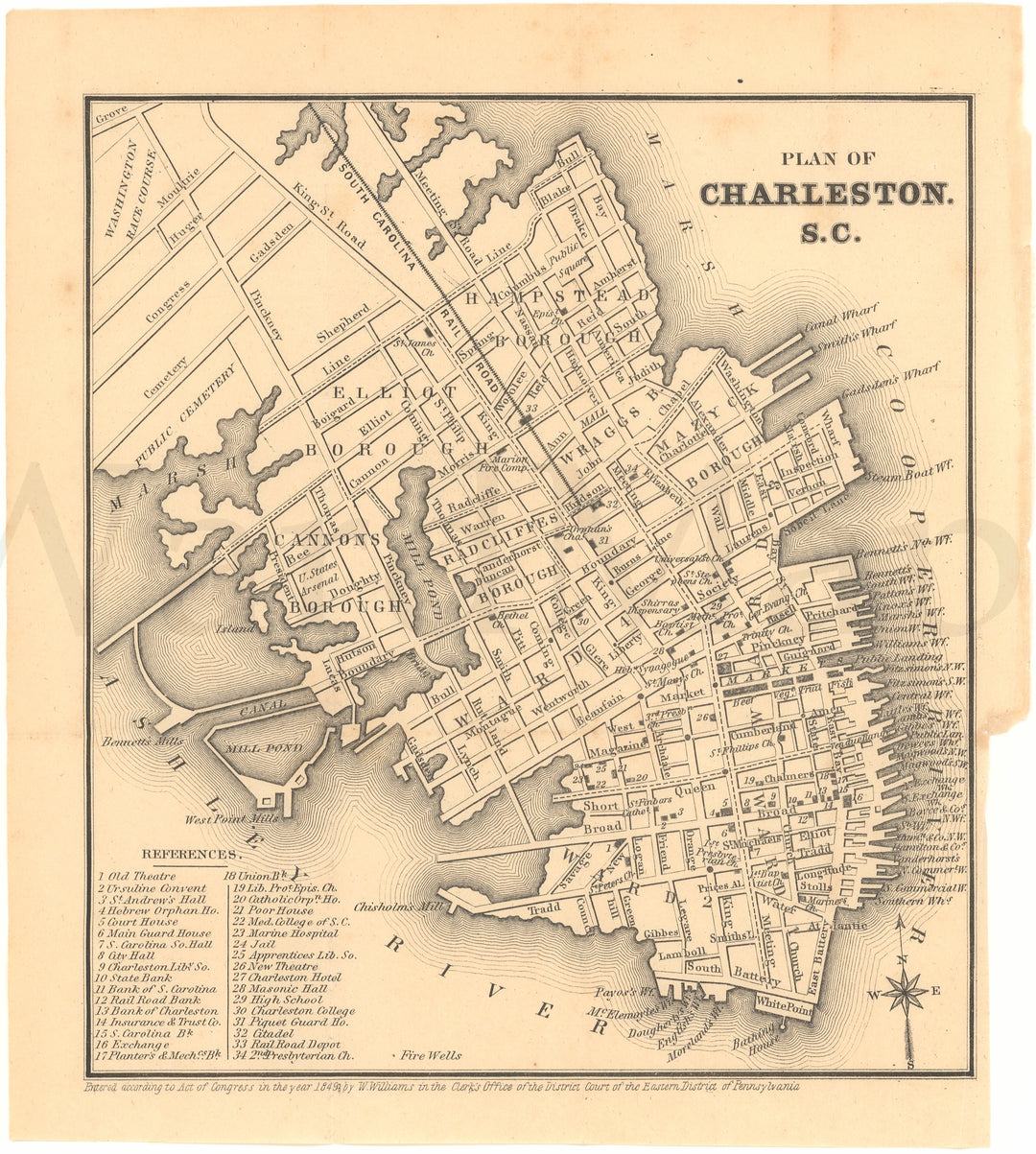 Charleston, South Carolina 1850