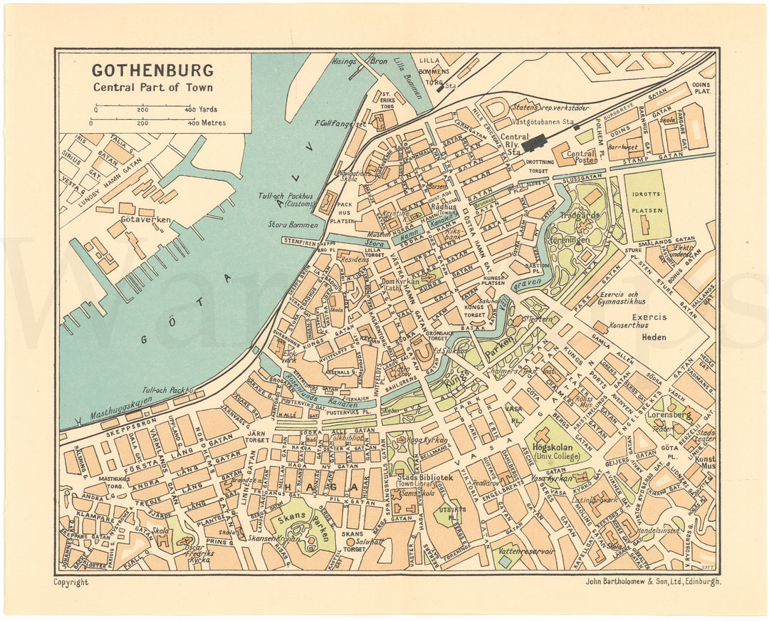 Gothenburg, Sweden 1936