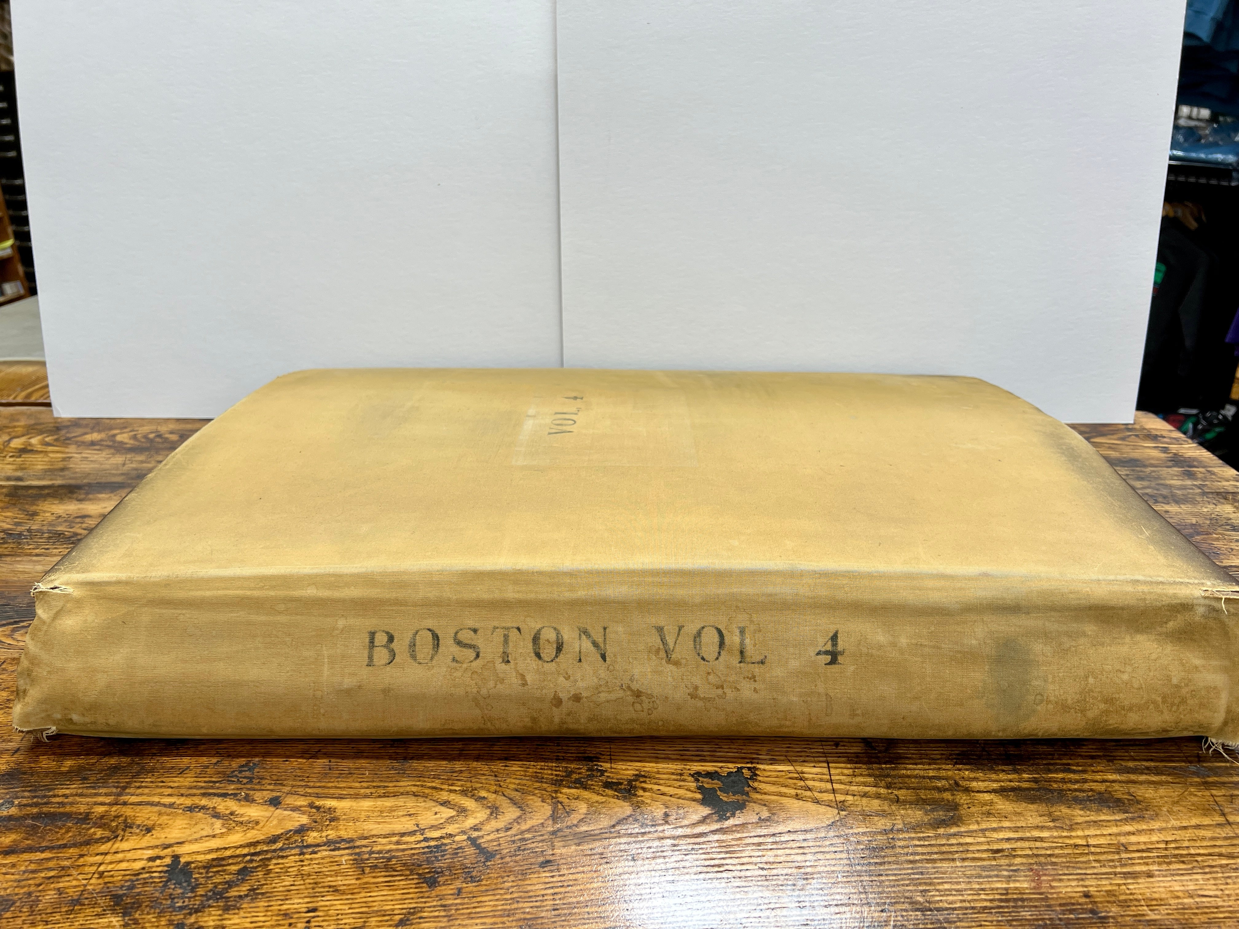 Boston, Massachusetts Vol. 4 1923/1955 Sanborn Fire Insurance Co. Atlas (South Boston & Dorchester)