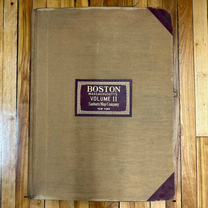 Boston, Massachusetts Vol. 11 1930/1955 Sanborn Fire Insurance Co. Atlas (Hyde Park, Dorchester, W. Roxbury)