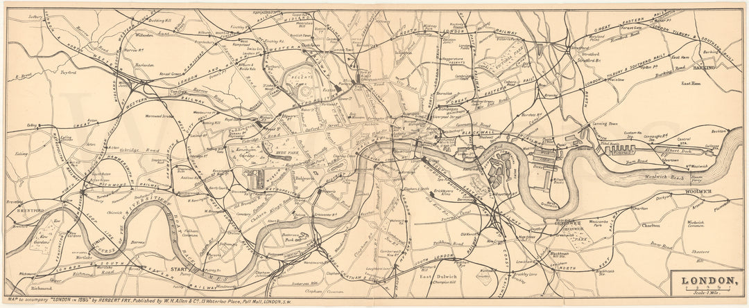 London, England 1885