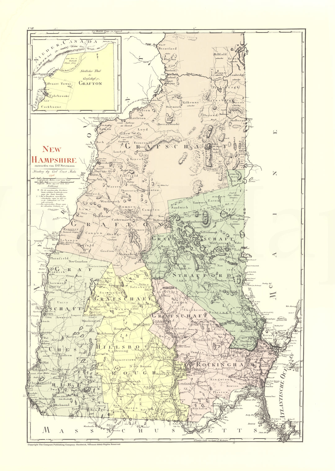 New Hampshire 1796 (Facsimile printed 1971)