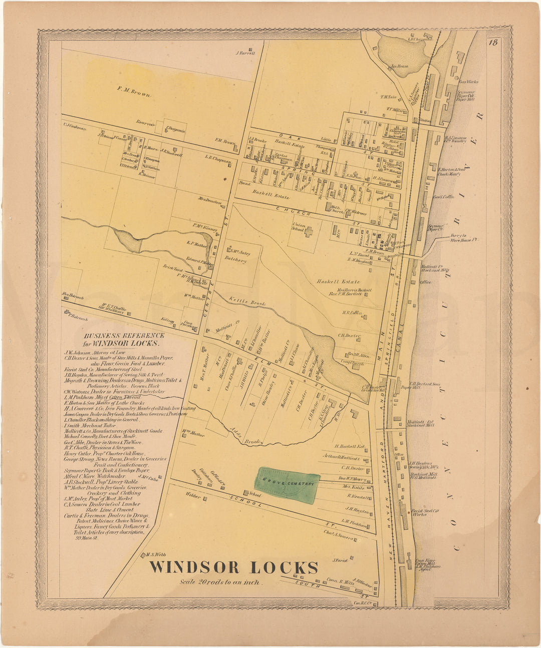 Windsor Locks, Connecticut 1869