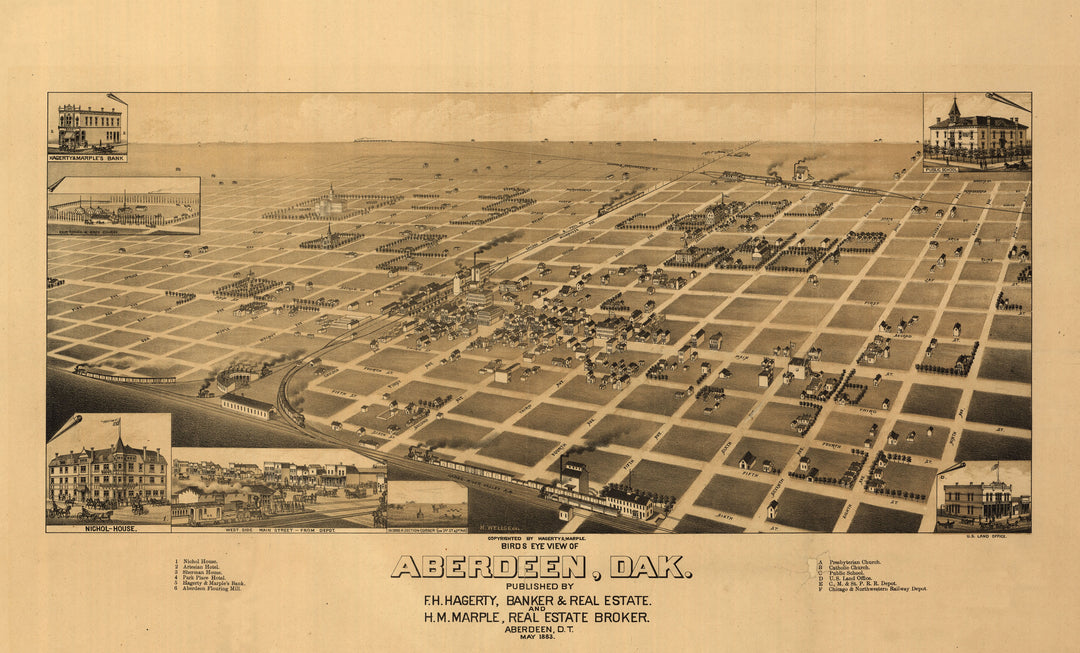 Aberdeen, South Dakota 1883