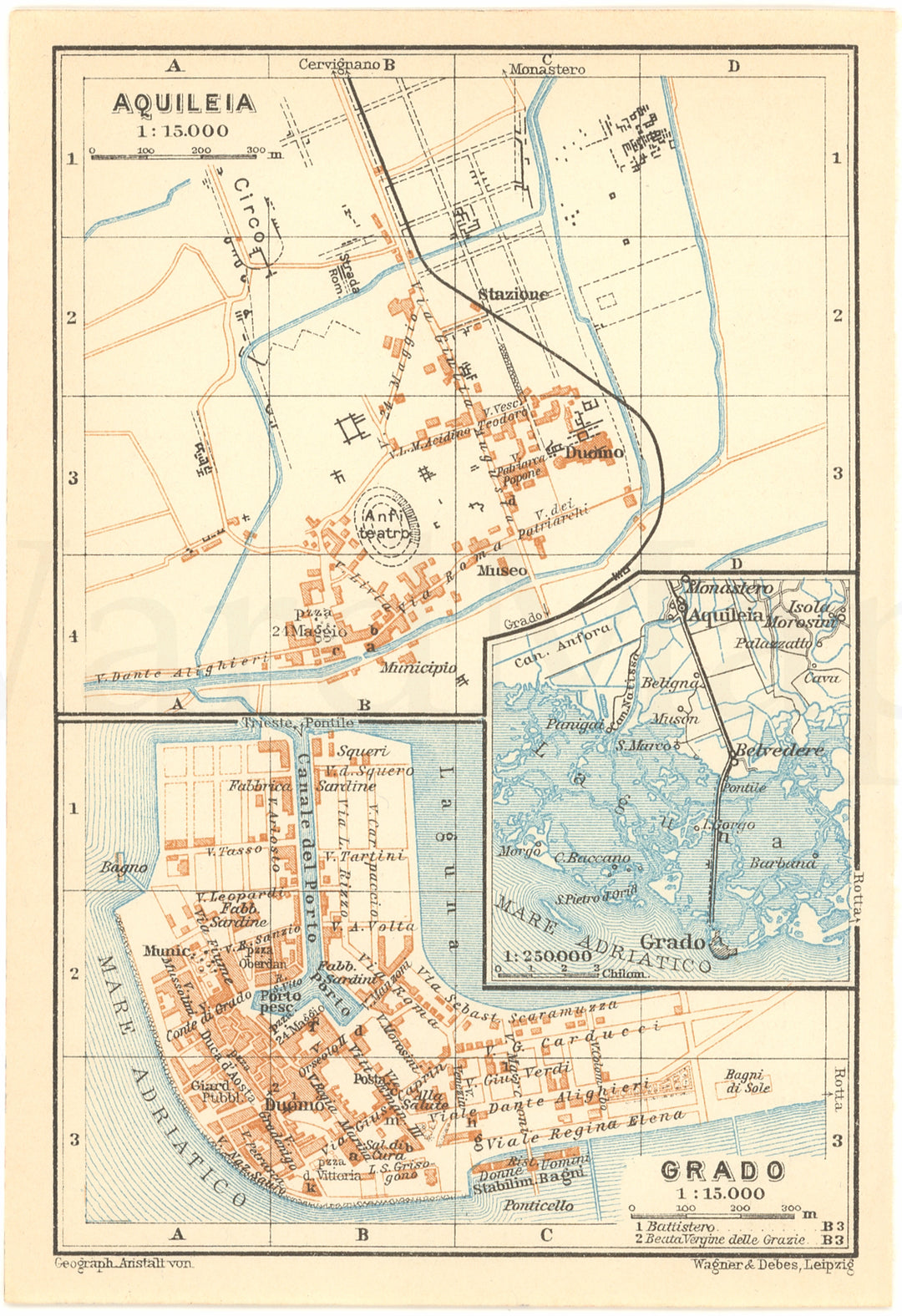 Aquileia and Grado, Italy 1929