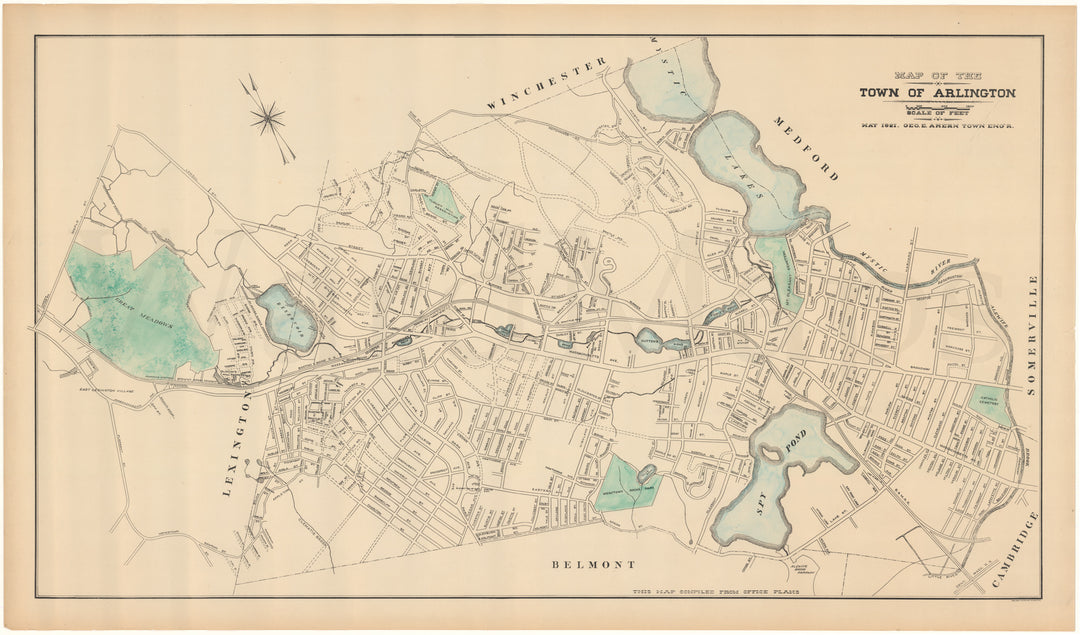 Arlington, Massachusetts 1921