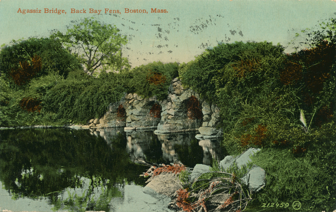 Back Bay Fens, Boston, Massachusetts: Agassiz Bridge