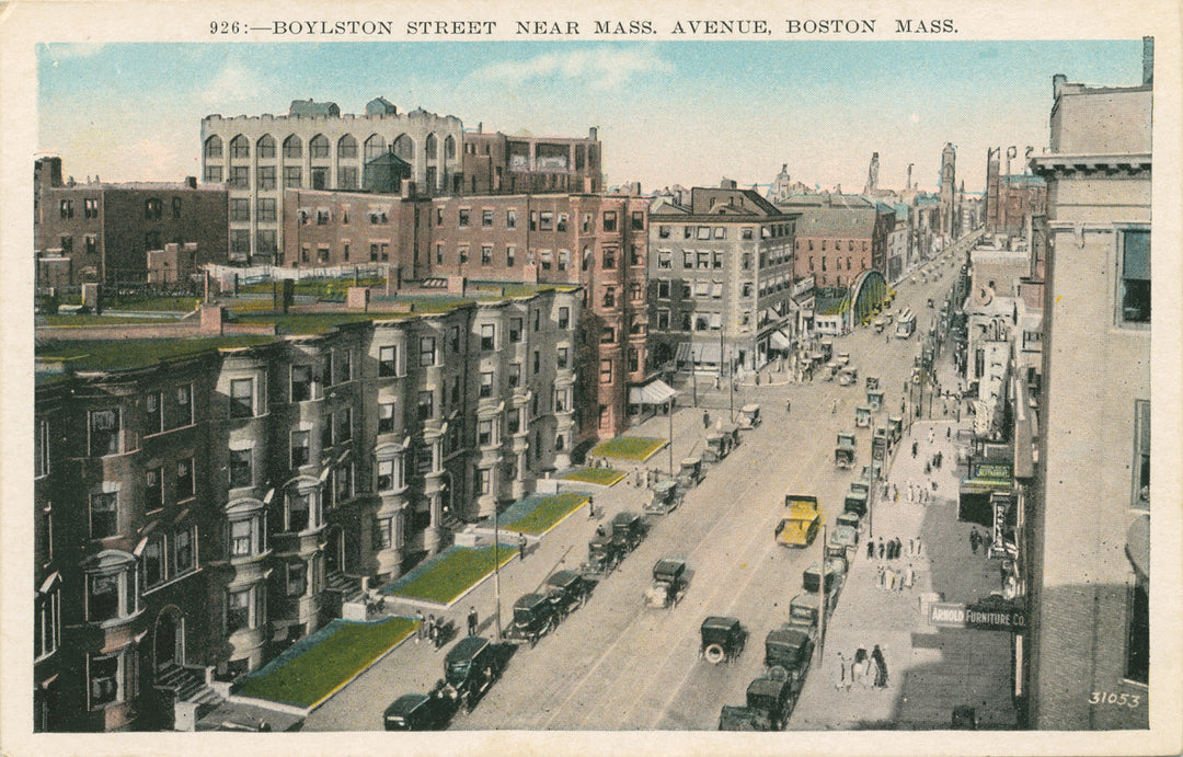 Boylston Street Near Massachusetts Avenue, Boston, Massachusetts