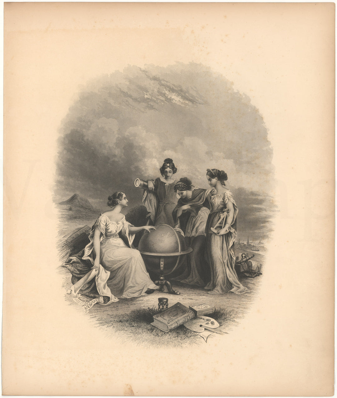 Colton's Atlas of the World 1856 Vol. II: Frontispiece