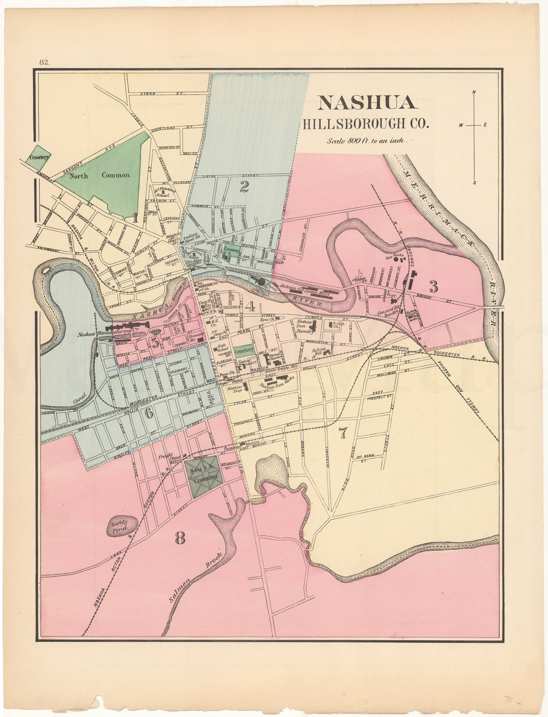 Nashua, New Hampshire 1877