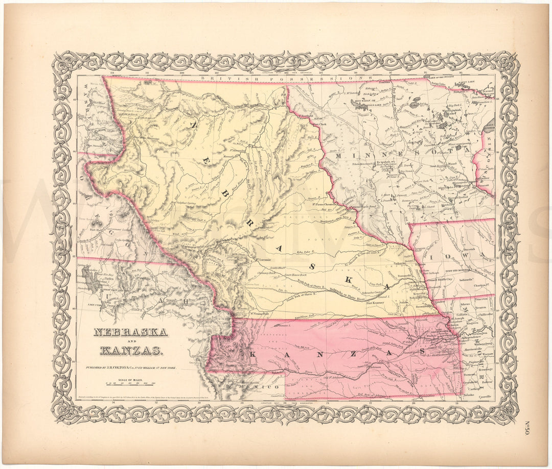 Kansas and Nebraska 1856
