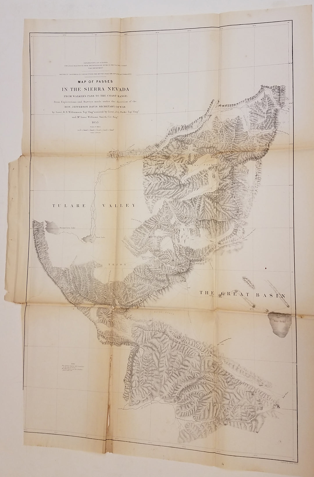 Passes In The Sierra Nevada (California) 1853
