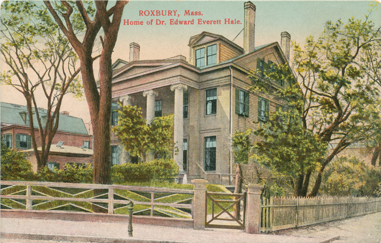 Hale House, Roxbury, Massachusetts WardMaps LLC