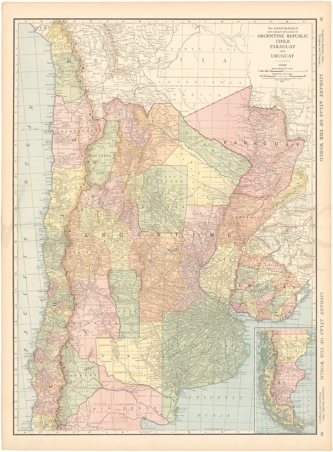 Argentina, Chile, Paraguay, and Uruguay 1912