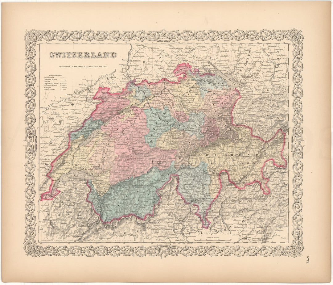 Switzerland 1856