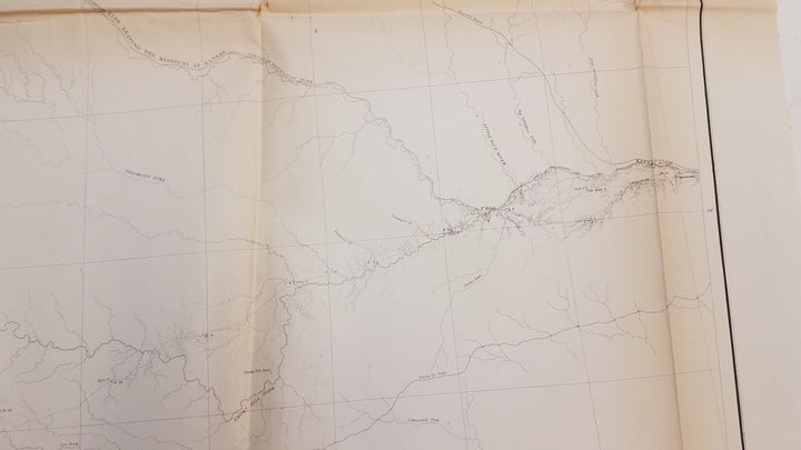 Mouth of Trap Creek to The Santa Fe Crossing (Nebraska & Kansas) 1855