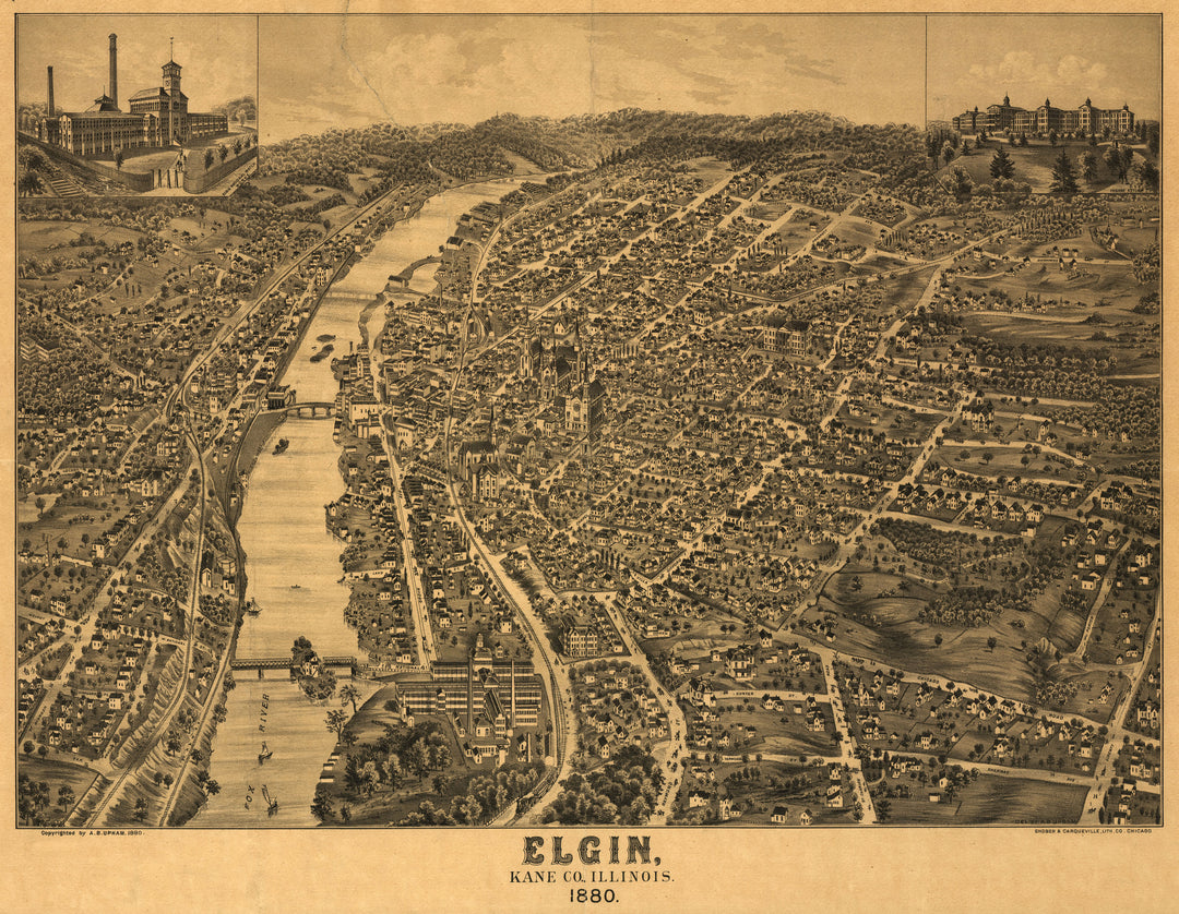 Elgin, Illinois 1880