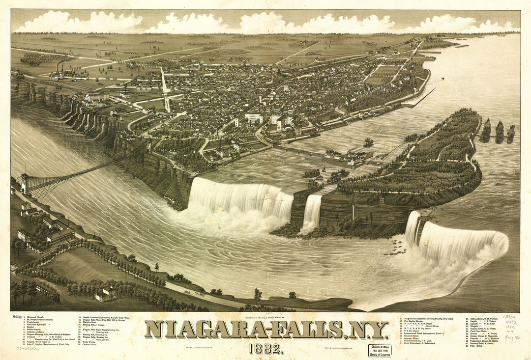Niagara Falls, New York 1882