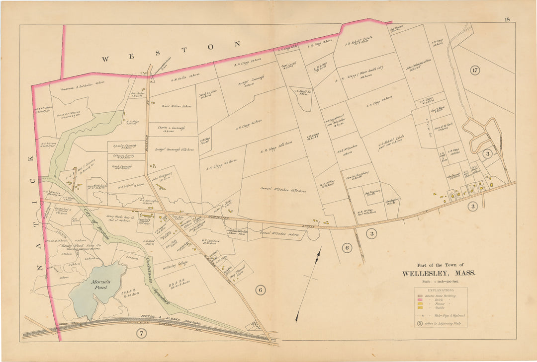 Wellesley, Massachusetts 1897 Plate 018