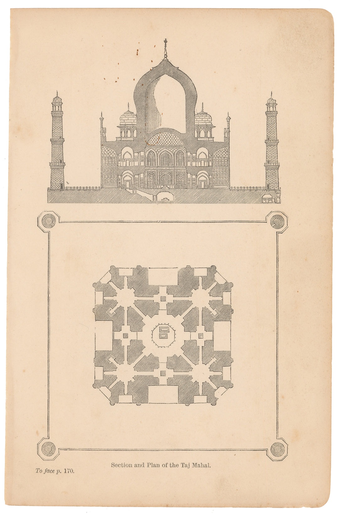 Agra India 1903: Taj Mahal