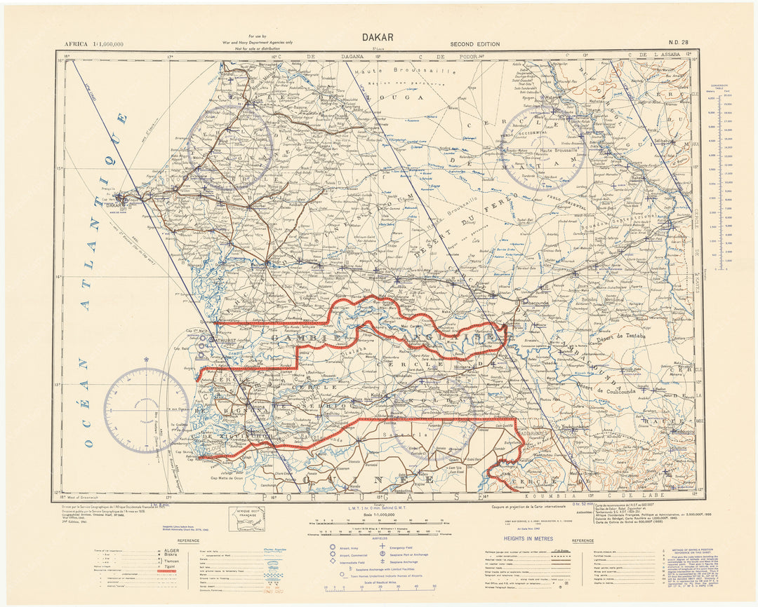 Senegal and The Gambia 1941