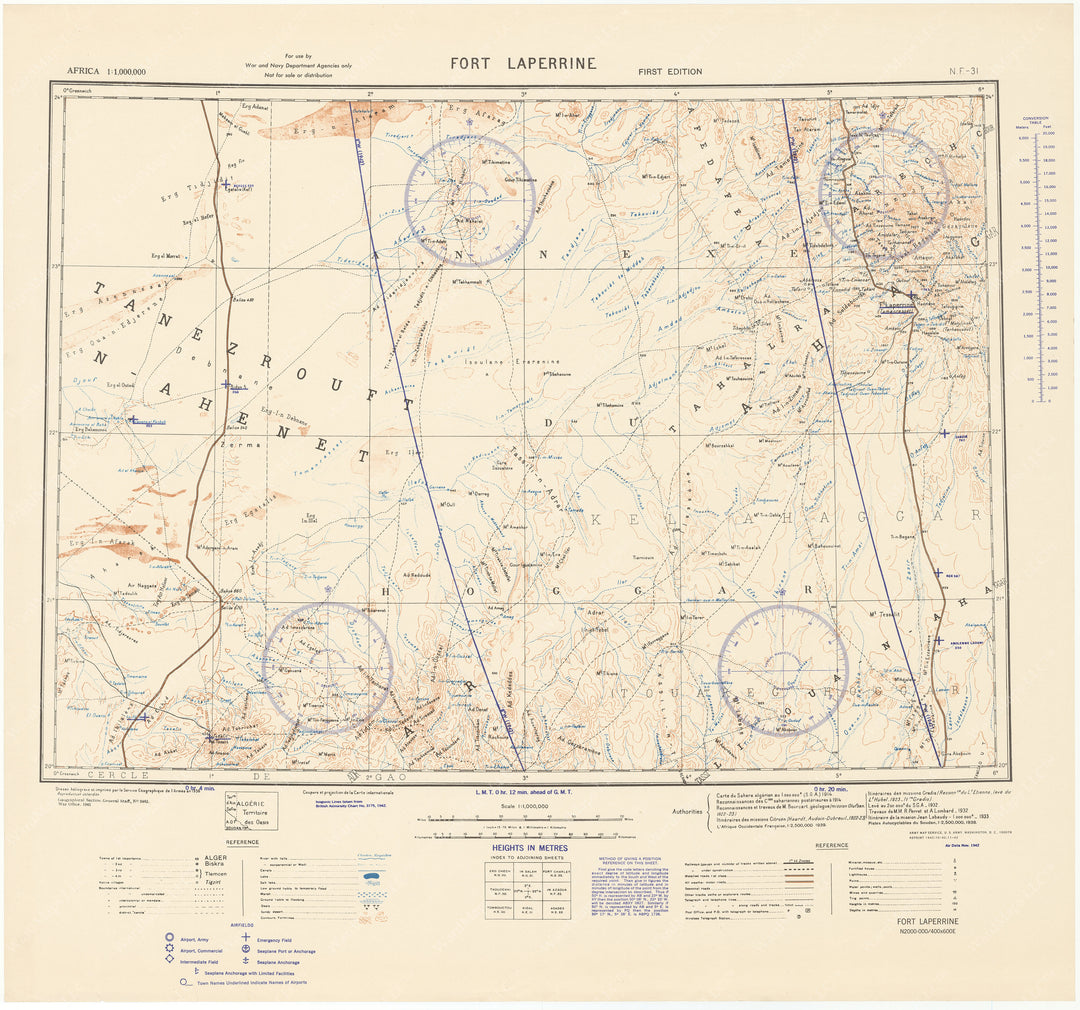 Algeria (South Central Part) 1942