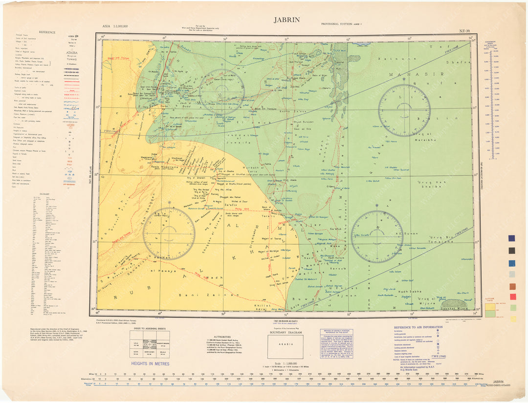 Eastern Arabian Desert 1945