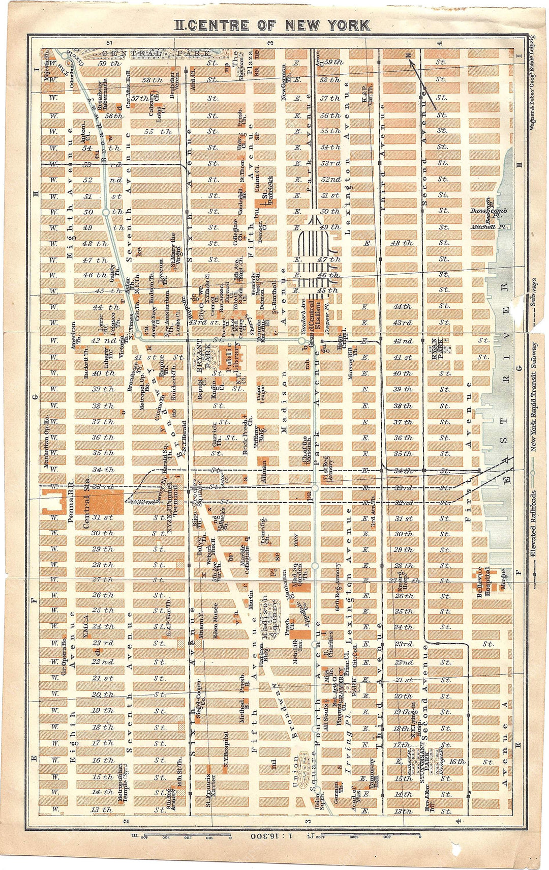 New York, New York 1909: Midtown Manhattan