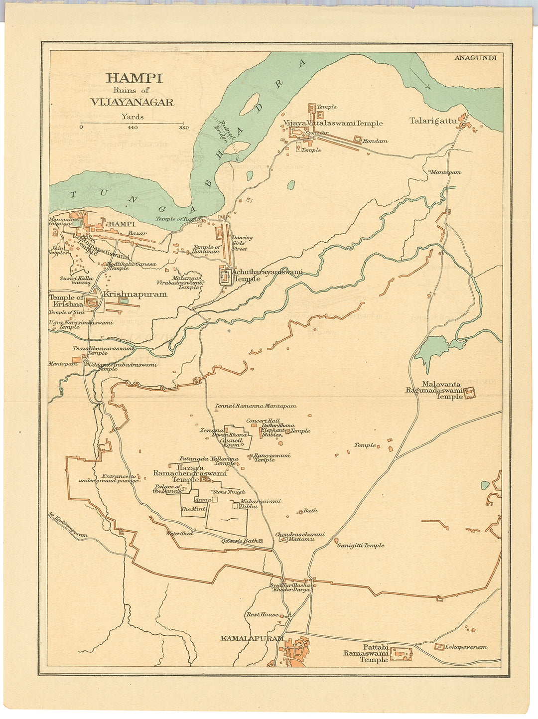 Hampi and Vijayanagara, India 1920