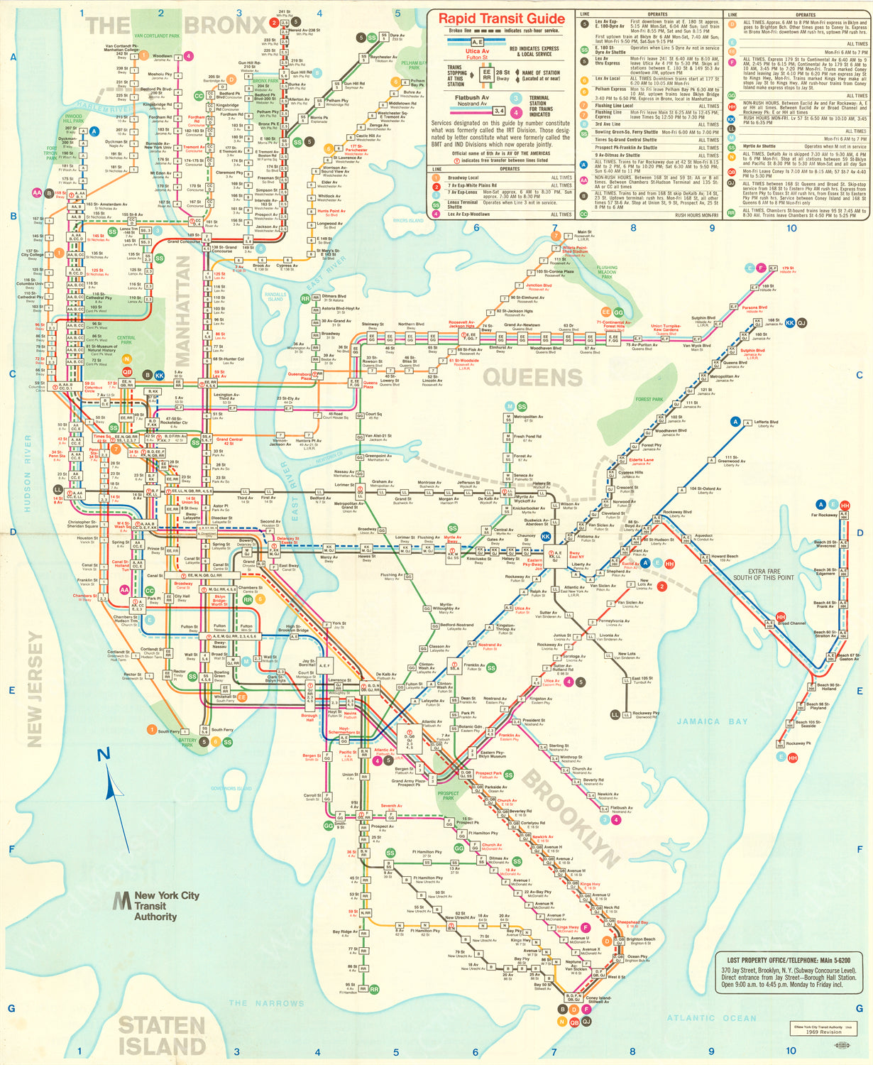 new-york-city-subway-map-1969-copy-2-wardmaps-llc for Free Printable Nyc Subway Map New York City Subway Map 1969 (Copy 2) – WardMaps LLC for Free Printable Nyc Subway Map