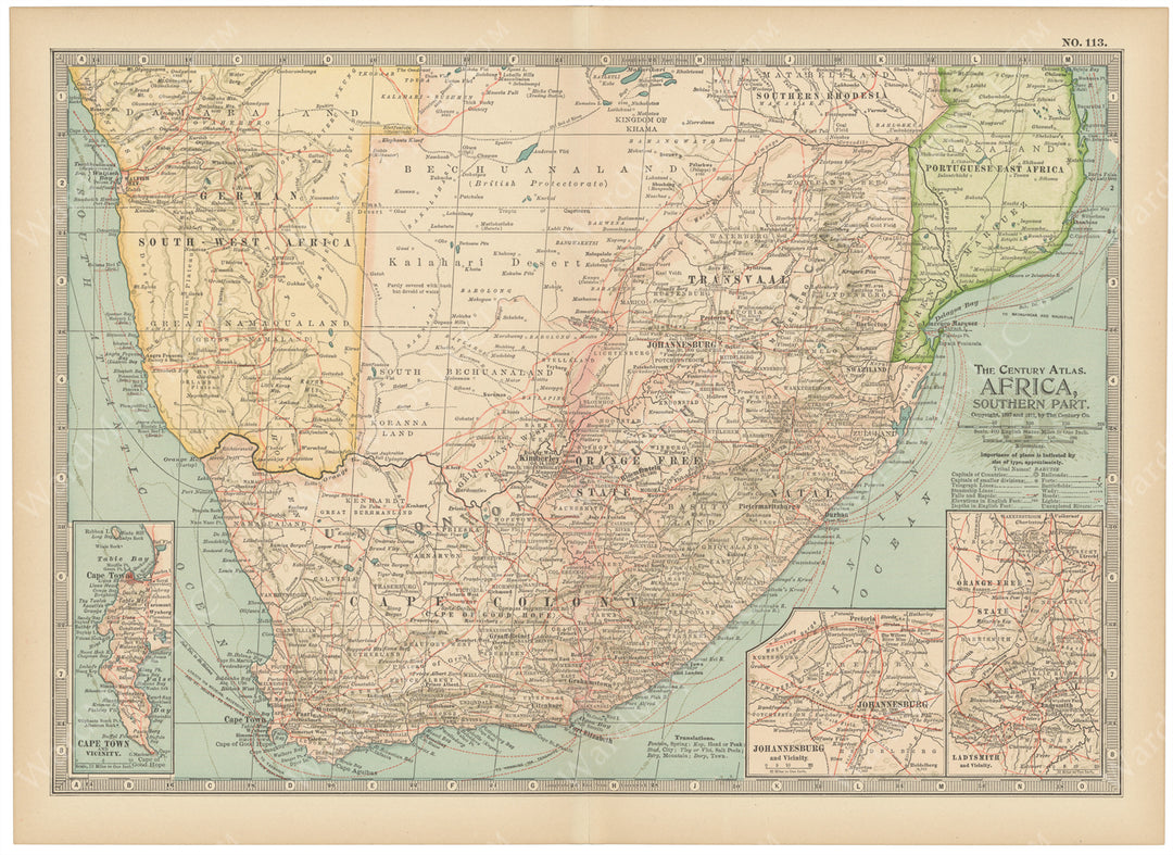 Africa: Southern Part 1914