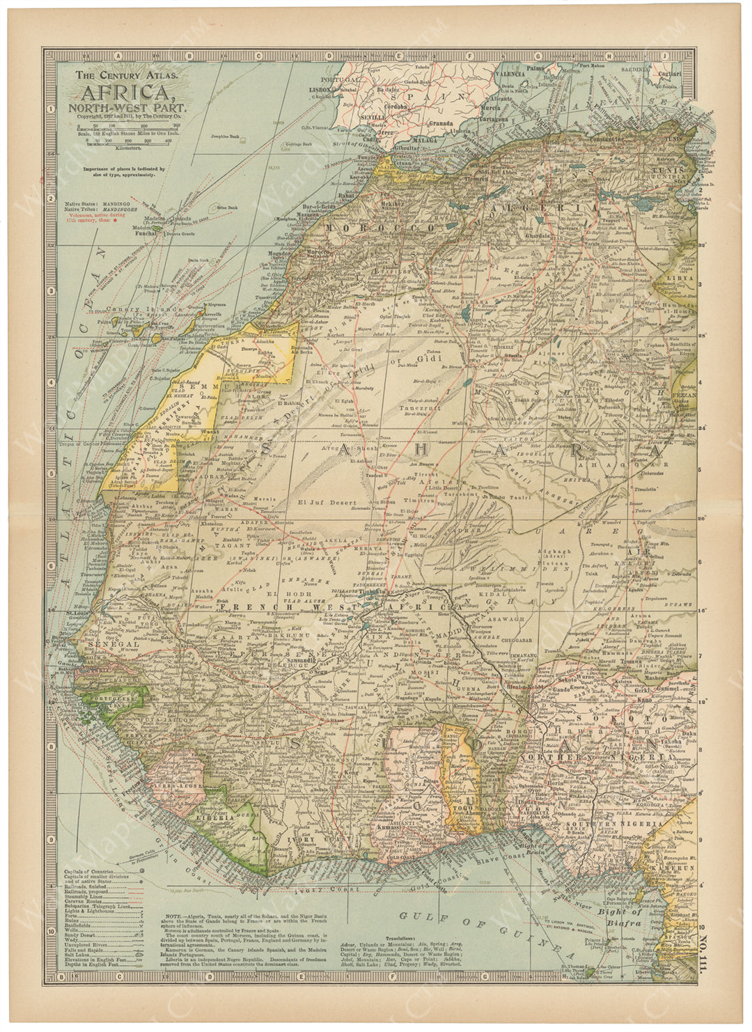 Africa: Northwestern Part 1914