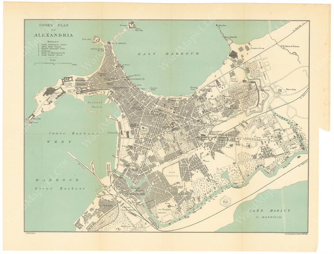 Alexandria, Egypt 1921