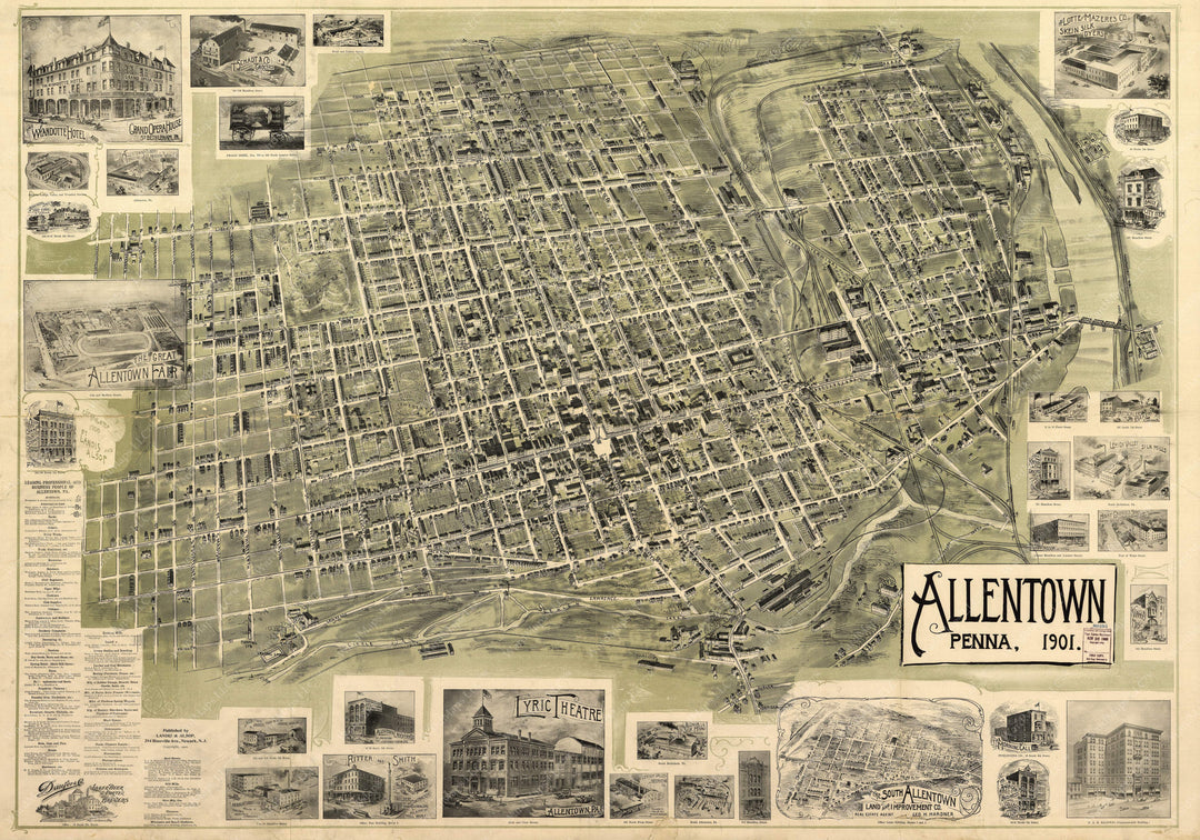 Allentown, Pennsylvania 1901