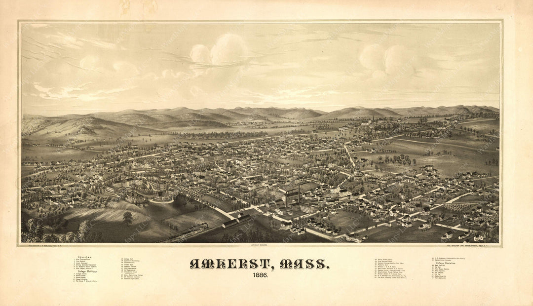 Amherst, Massachusetts 1886