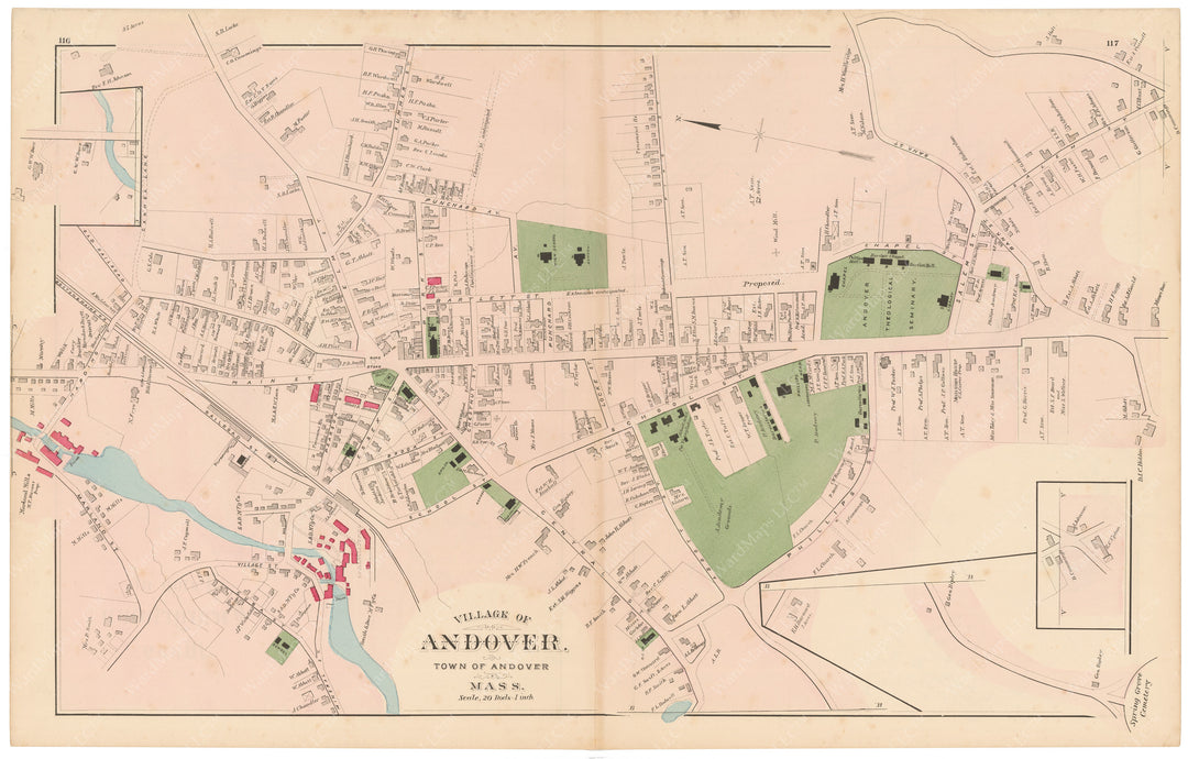 Andover Center, Massachusetts 1884
