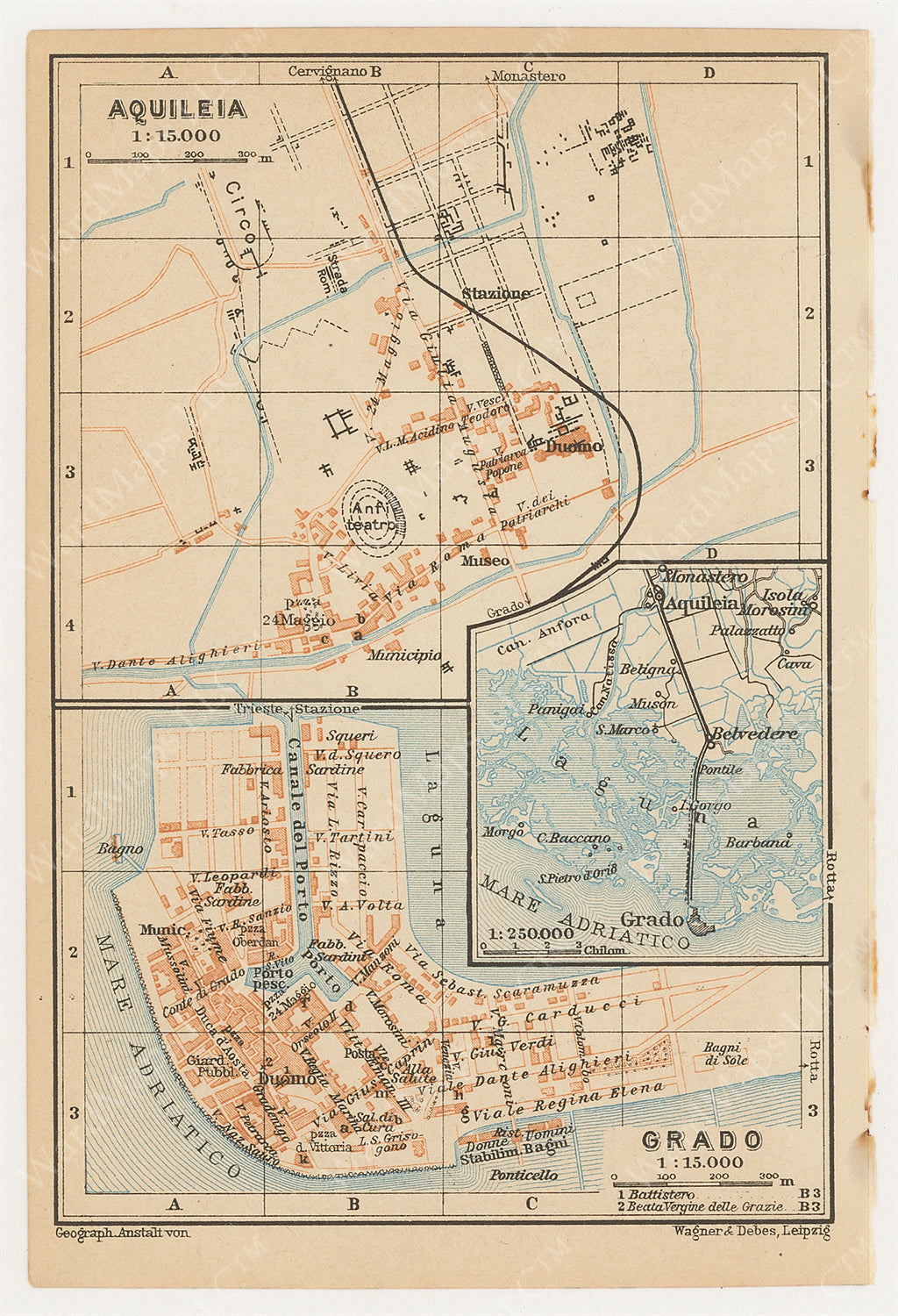 Aquileia and Grado, Italy 1928