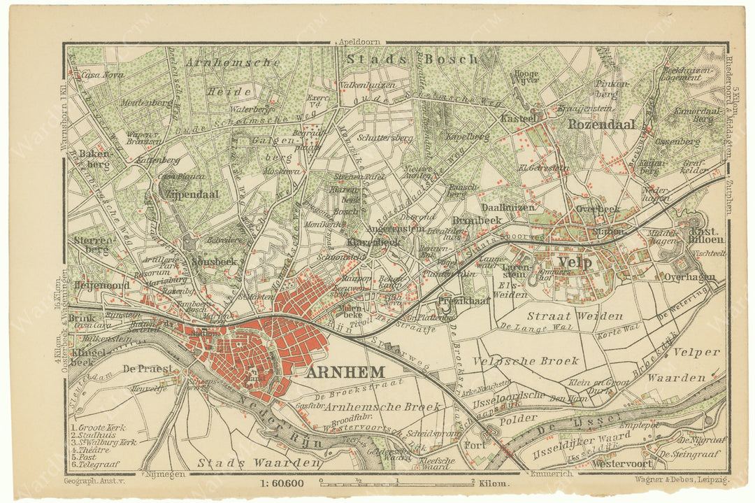 Arnhem Region, Netherlands 1885